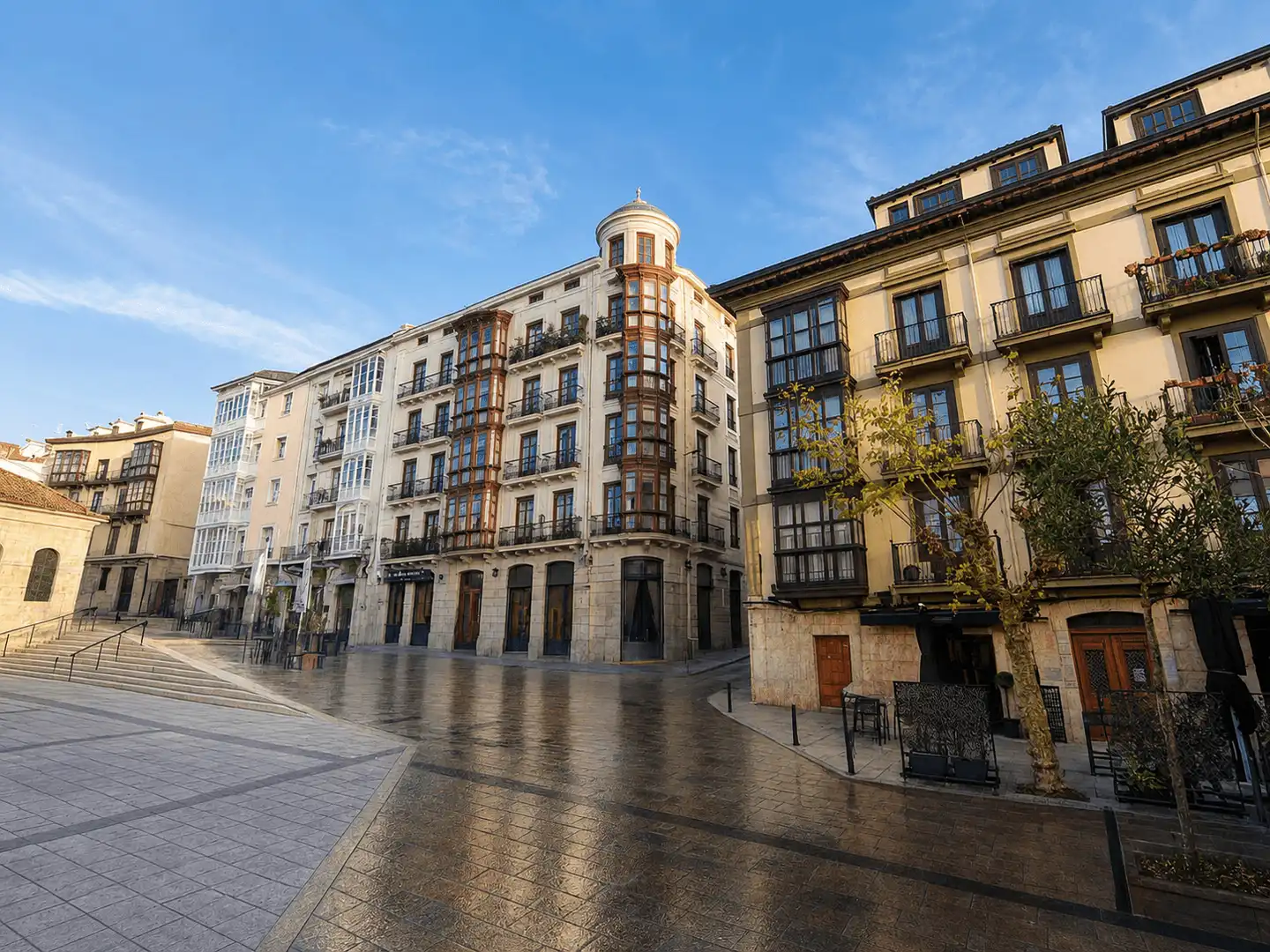 Vista exterior de Pis de lloguer en Santander amb Calefacció, Moblat i Forn