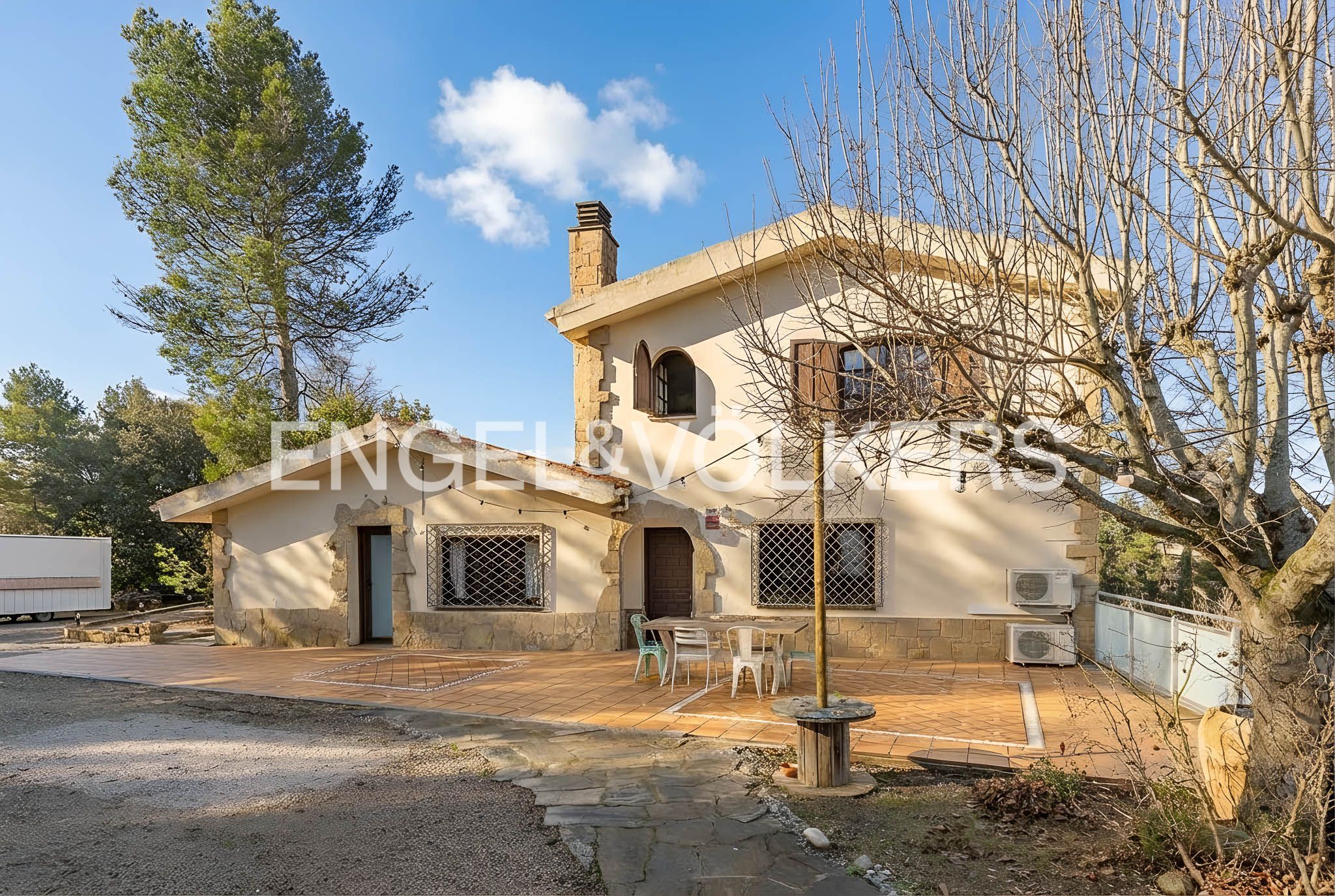 Exterior view of House or chalet for sale in Sant Salvador de Guardiola  with Air Conditioner, Heating and Private garden