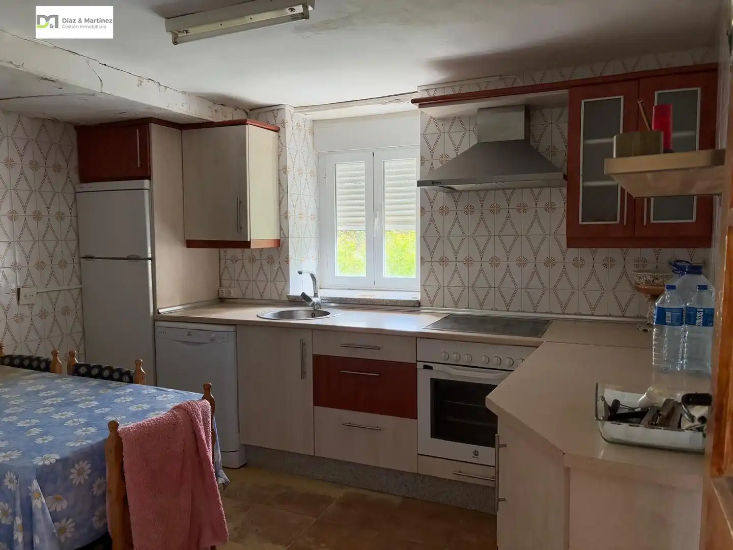 Cocina de Casa o chalet en venta en Villaturiel con Jardín privado