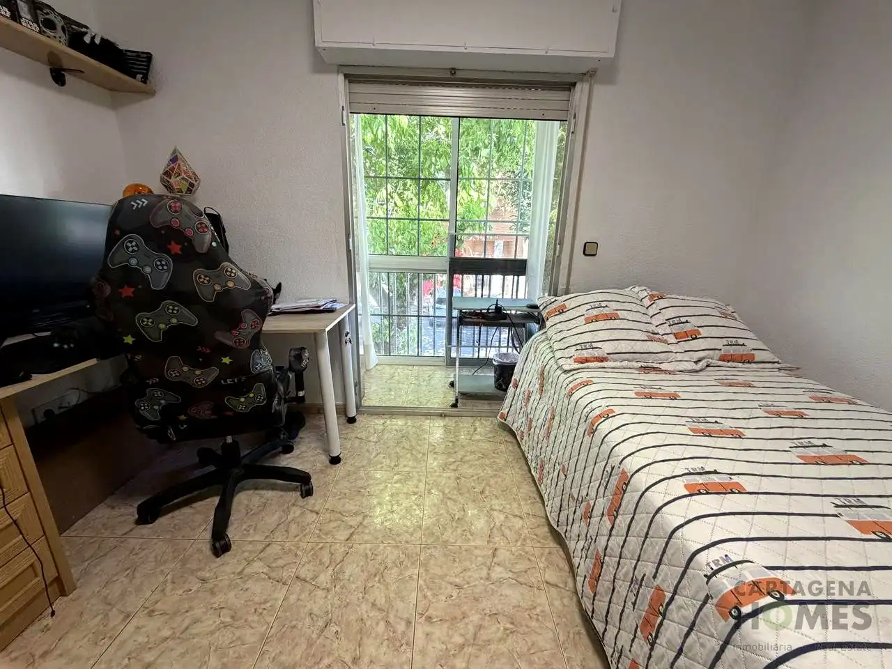 Schlafzimmer von Einfamilien-Reihenhaus zum Verkauf in Cartagena mit Abstellraum, Möbliert und Balkon