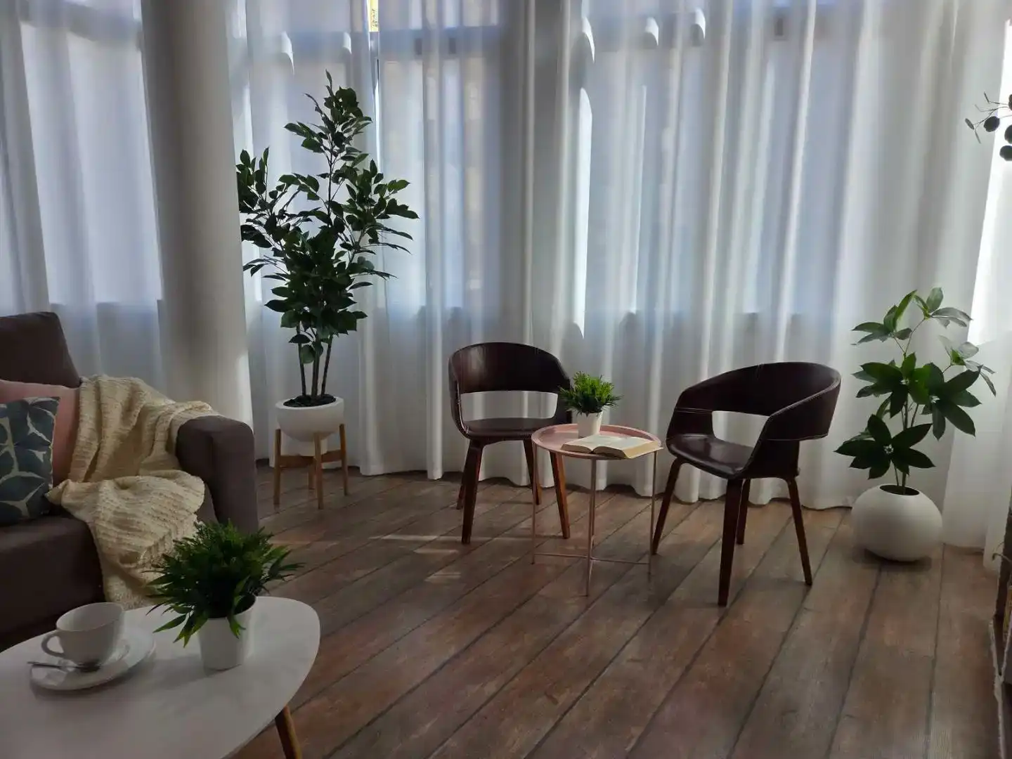 Sala d'estar de Pis de lloguer en Vinaròs amb Balcó