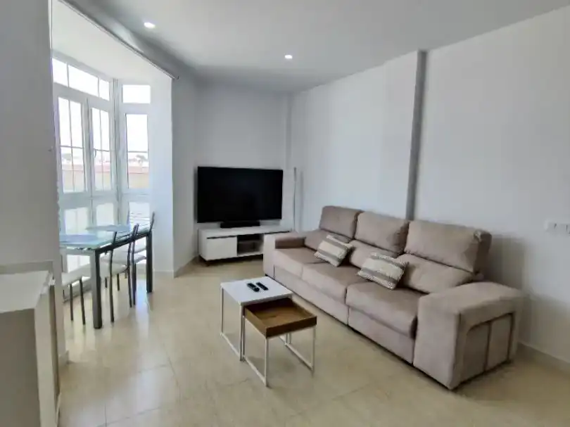 Sala d'estar de Pis en venda en Chiclana de la Frontera amb Aire condicionat