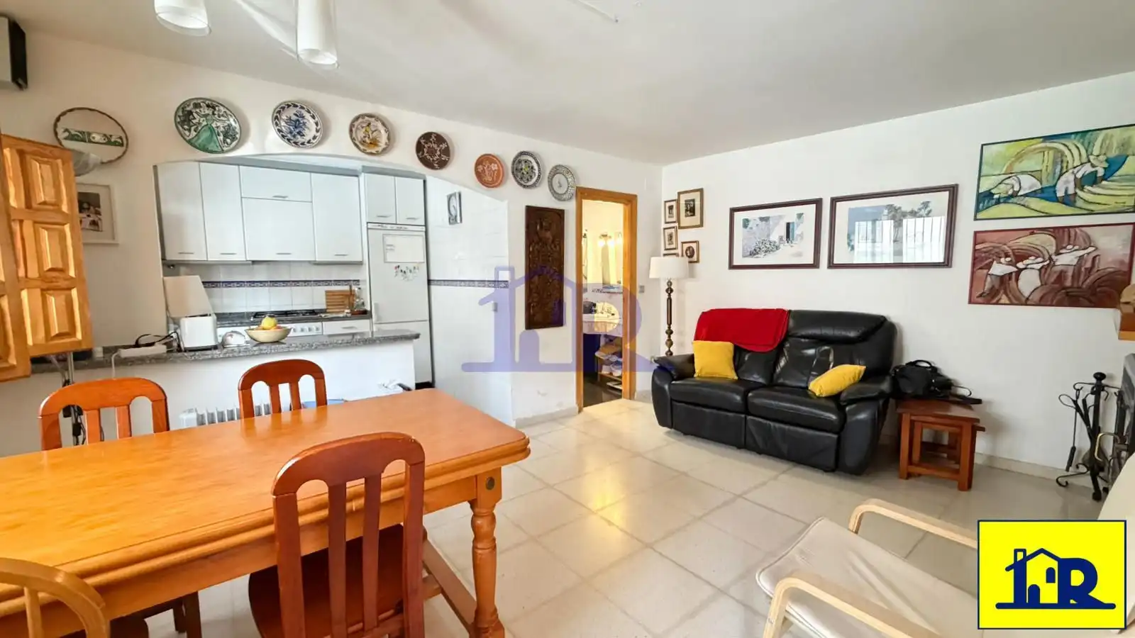 Sala de estar de Casa adosada en venta en Portilla con Trastero