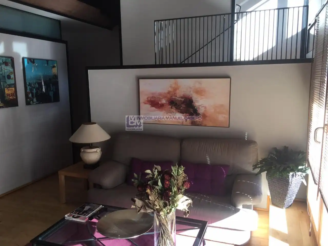 Wohnzimmer von Maisonette zur Miete in Cáceres mit Klimaanlage, Heizung und Terrasse