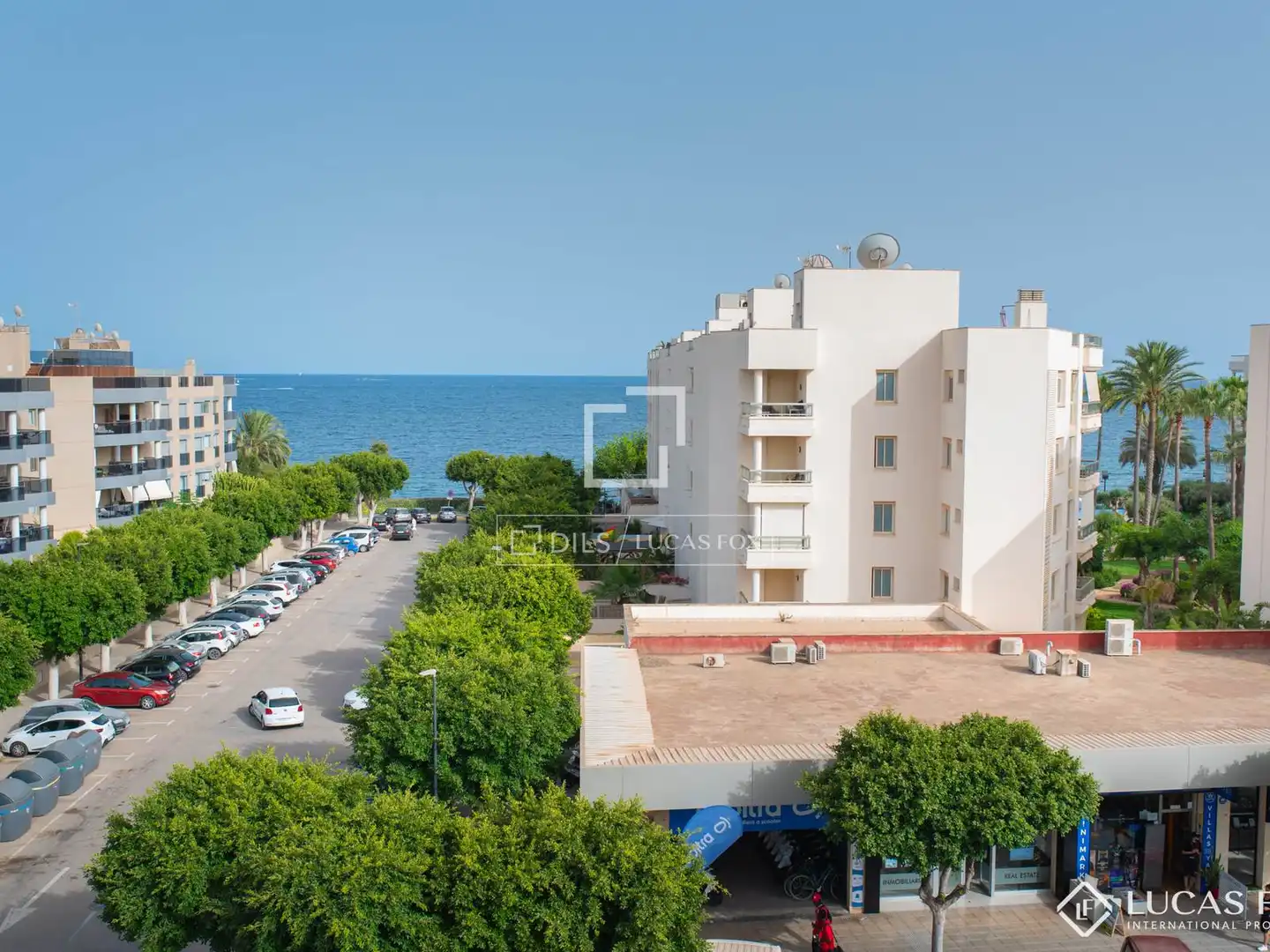 Außenansicht von Dachboden zum Verkauf in Eivissa mit Klimaanlage, Terrasse und Schwimmbad
