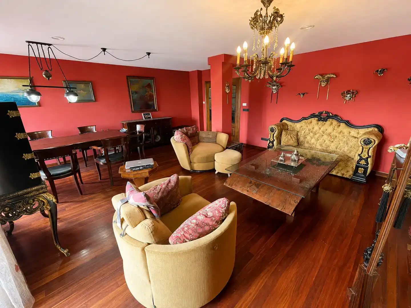 Sala de estar de Piso en venta en Recatelo - O Carme
