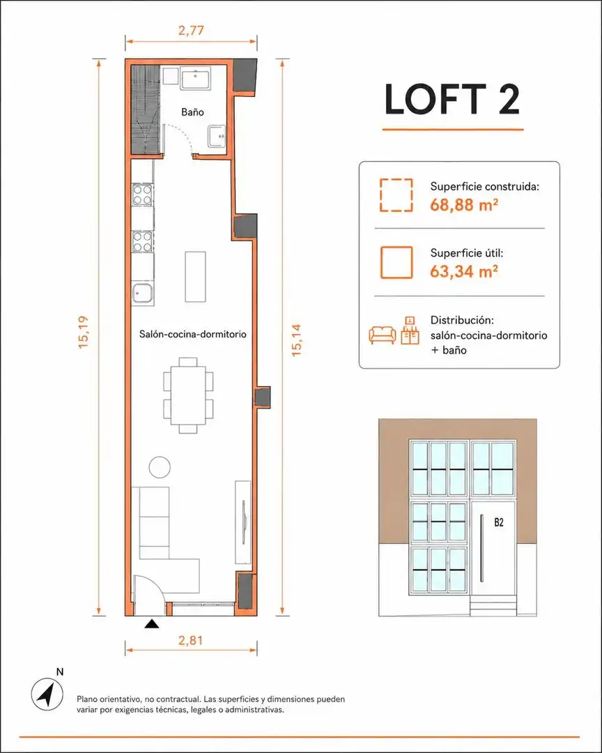 Loft en venta en Málaga con Aire acondicionado