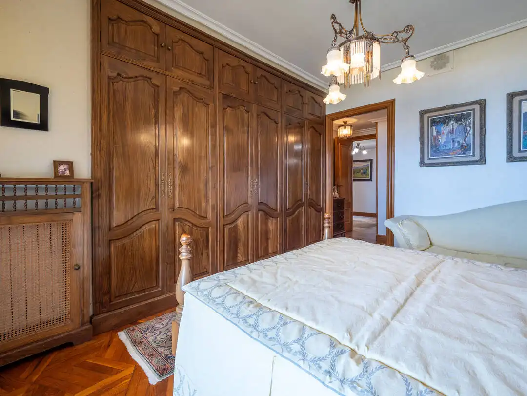 Schlafzimmer von Wohnung zum Verkauf in Zarautz mit Heizung, Privatgarten und Terrasse