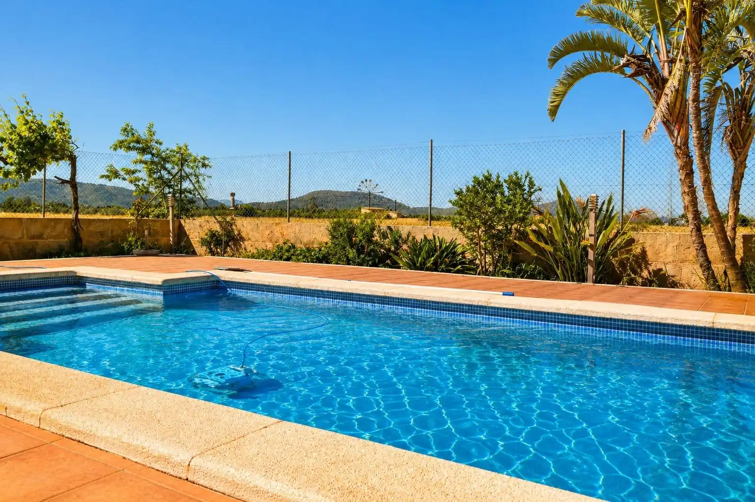 Piscina de Finca rústica de alquiler en Muro con Piscina