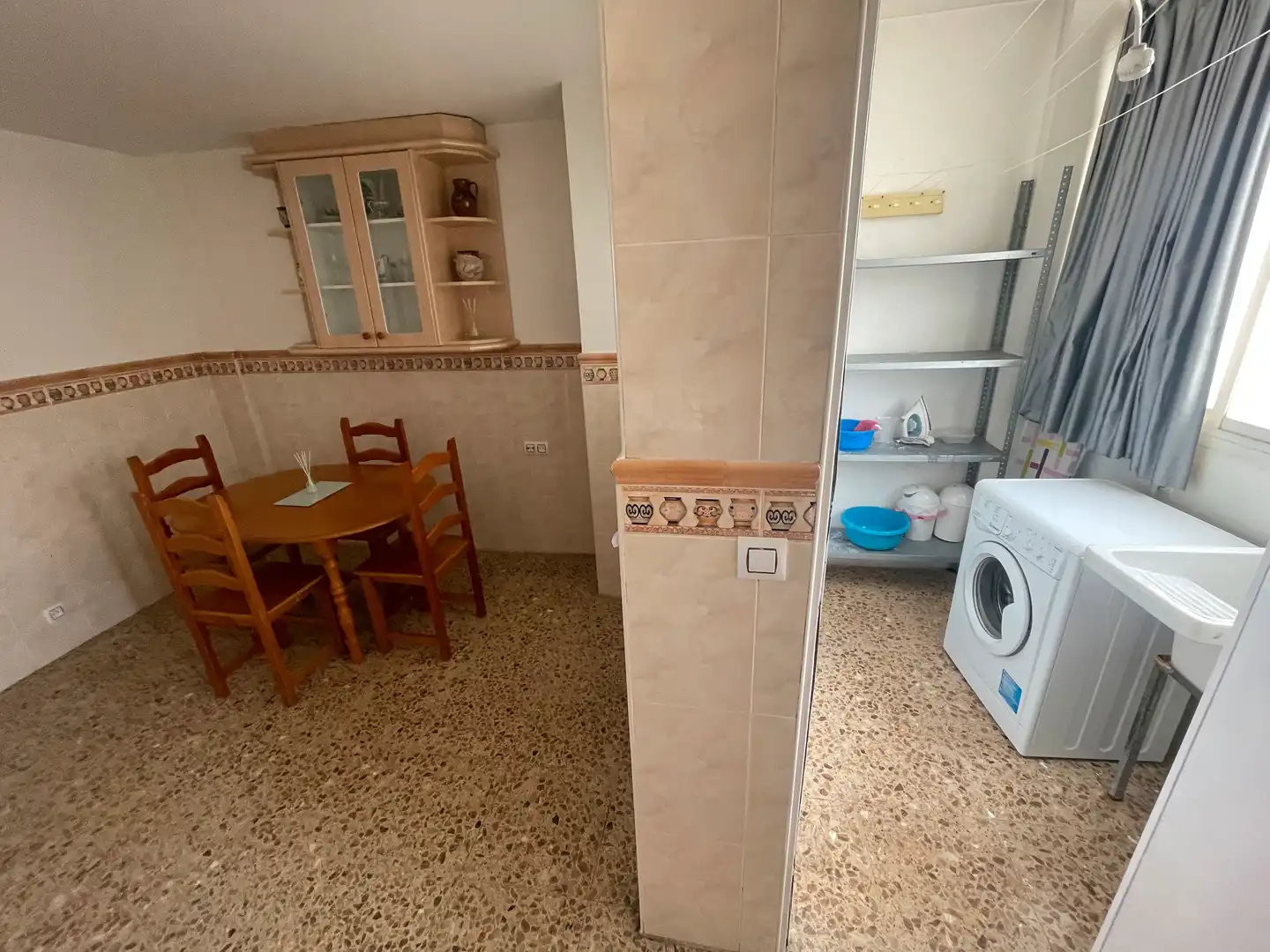 Küche von Wohnung zur Miete in Jaén mit Klimaanlage, Heizung und Parkett