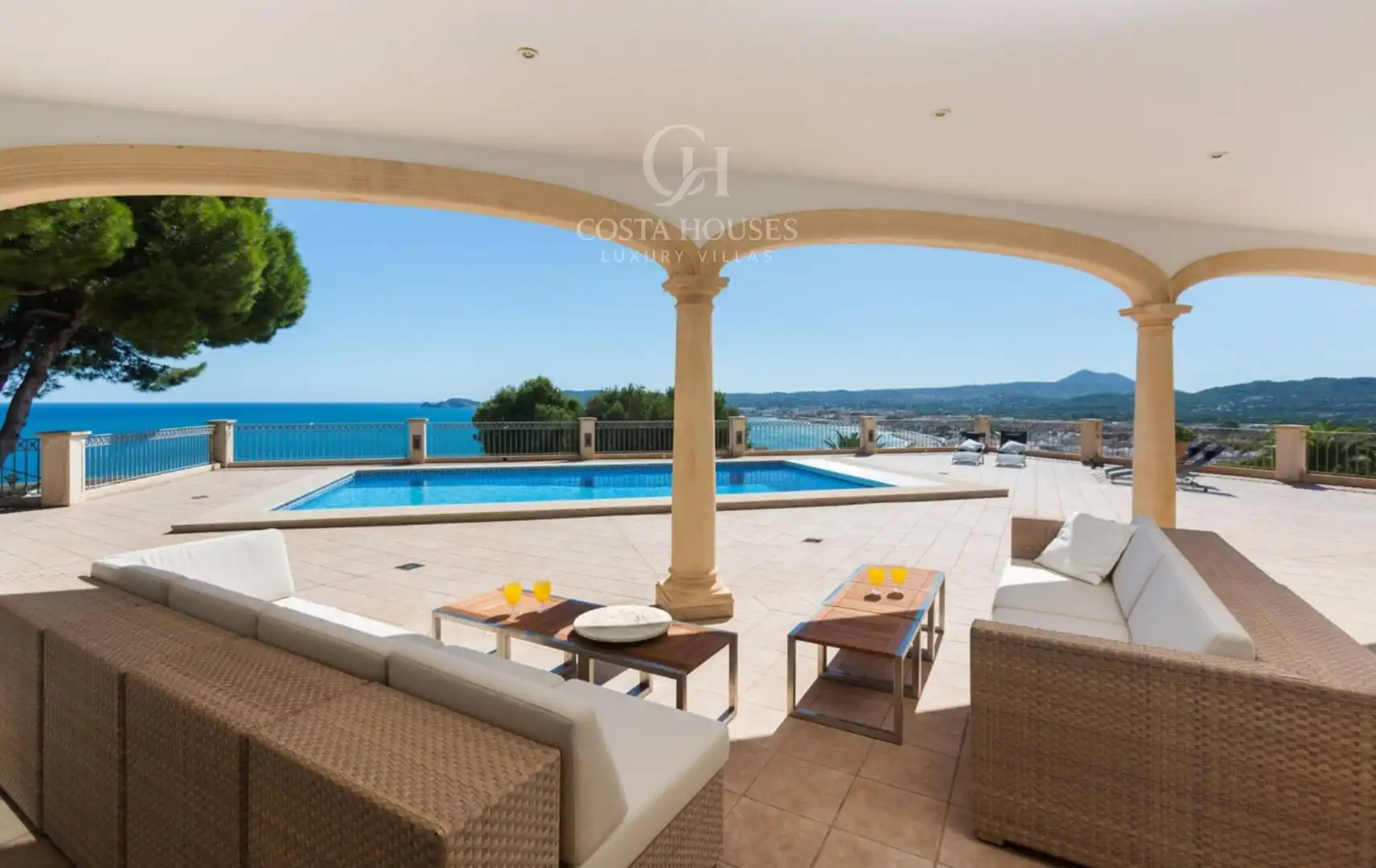 Terrace of Houses for sale in Jávea / Xàbia  with Air Conditioner, Private garden and Terrace