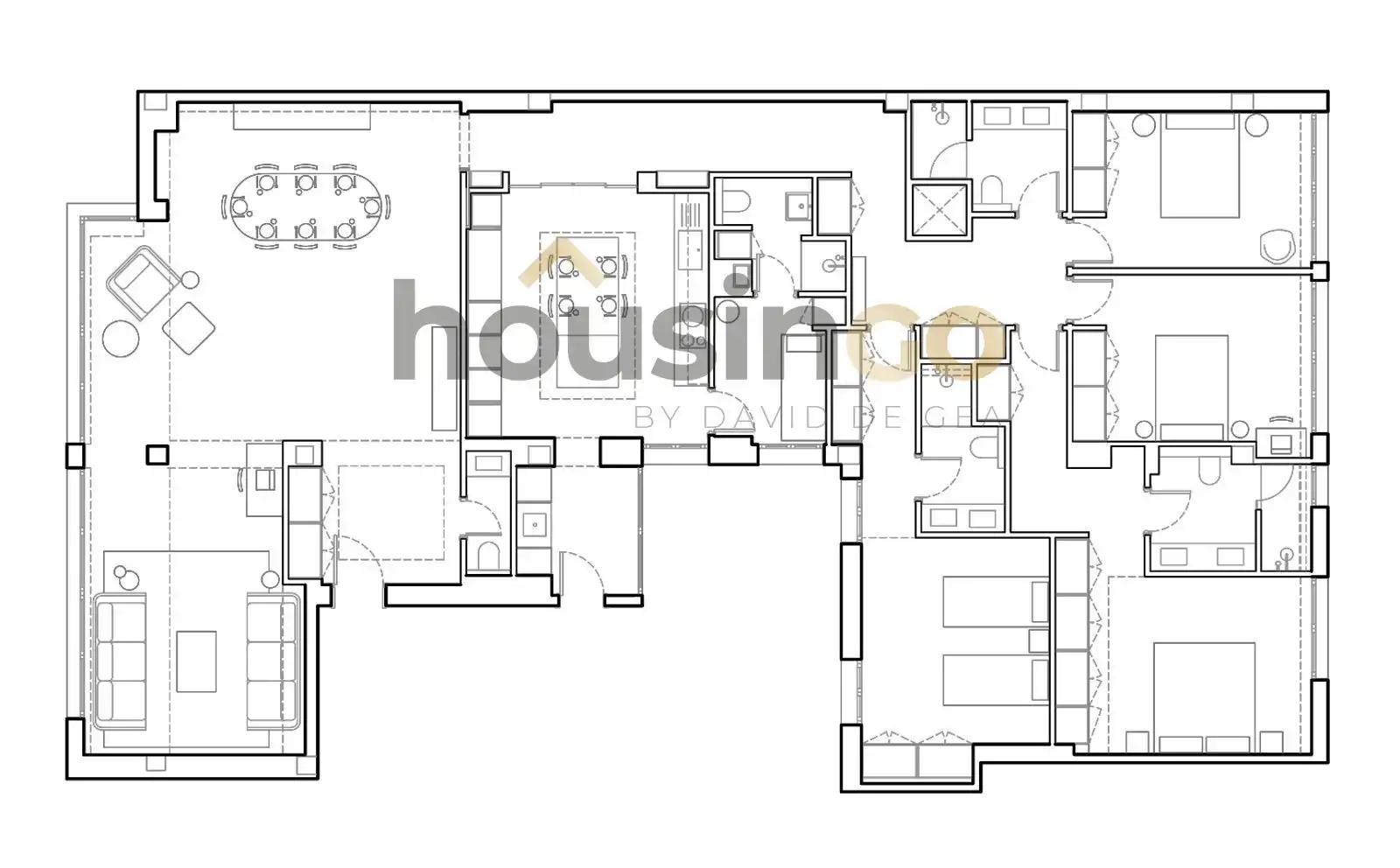 Appartement avec ascenseur à vendre à Barrio de Salamanca, imagen 54