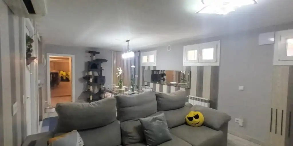 Living room of Duplexes for sale in Madrid  with Air Conditioner, Heating and Storage room
