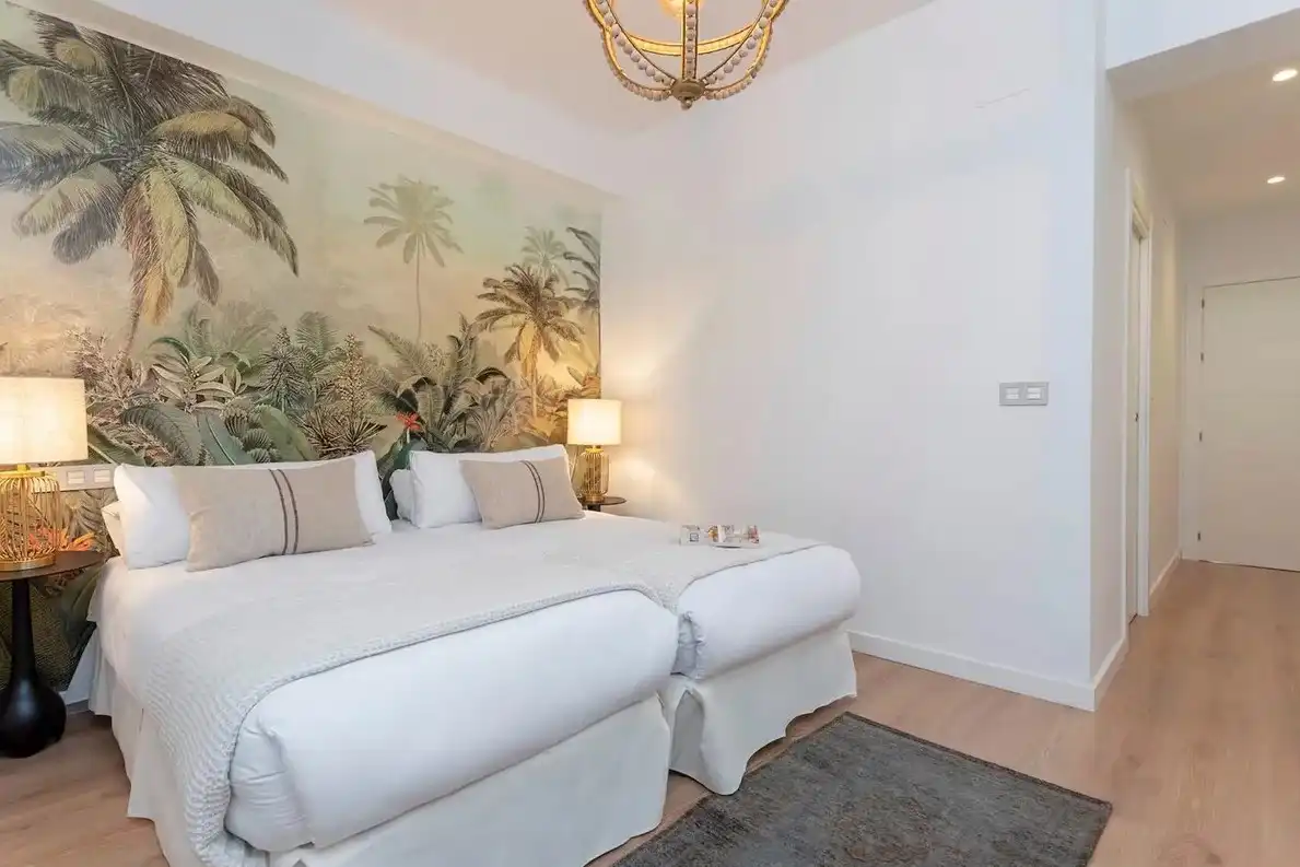 Habitación de Piso de alquiler en Madrid con Aire acondicionado, Amueblado y TV