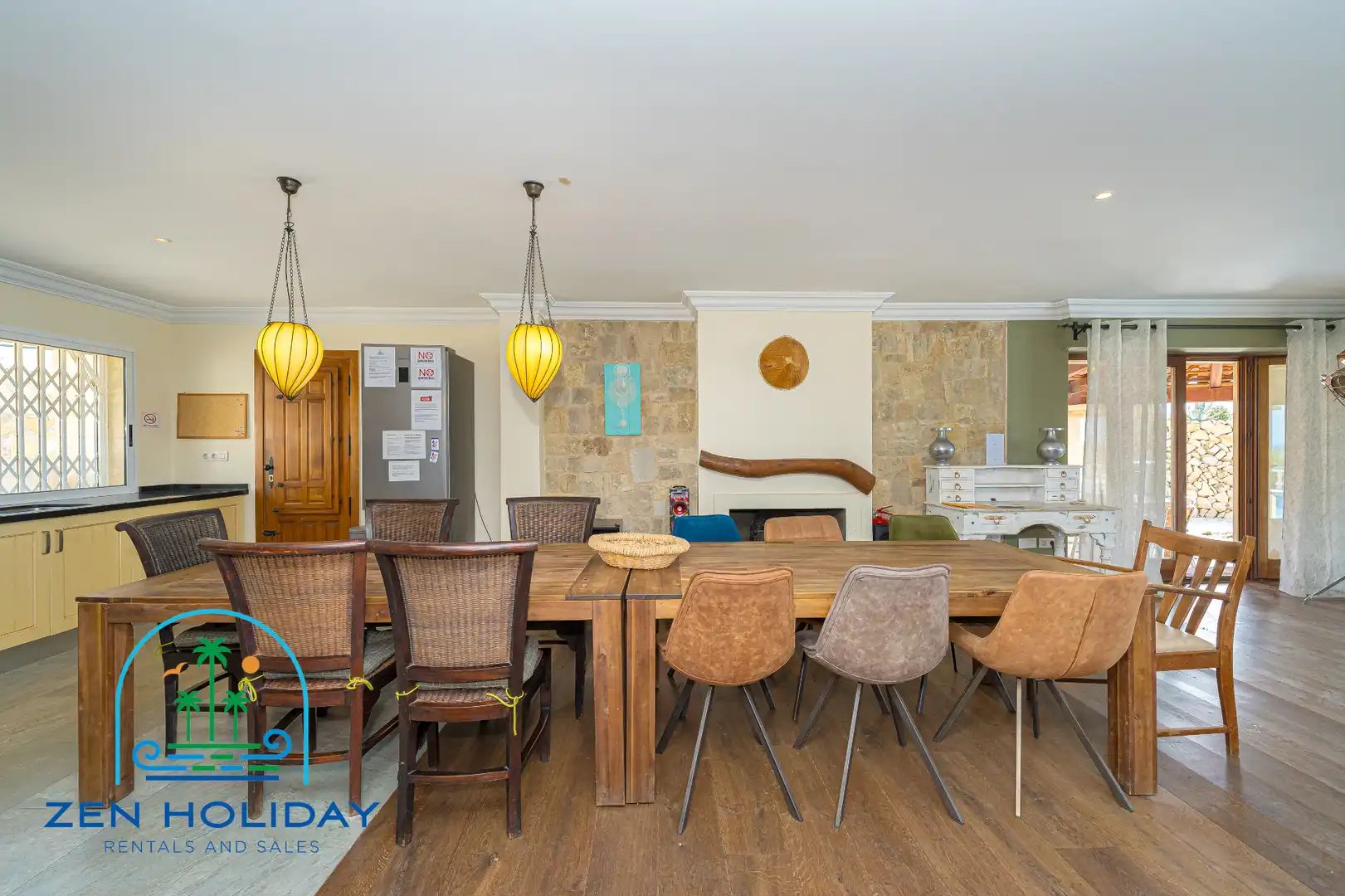 Comedor de Casa o chalet en venta en Villajoyosa / La Vila Joiosa con Aire acondicionado, Calefacción y Jardín privado