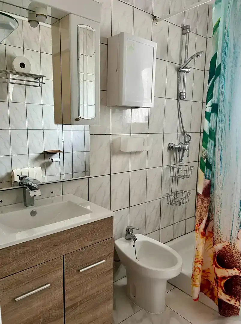 Bany de Casa o xalet de lloguer en Finestrat amb Aire condicionat i Piscina