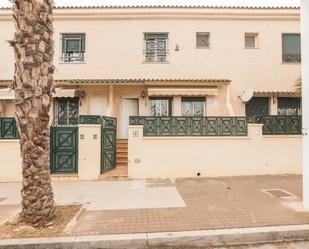 Exterior view of Single-family semi-detached for sale in Elche / Elx  with Air Conditioner and Terrace
