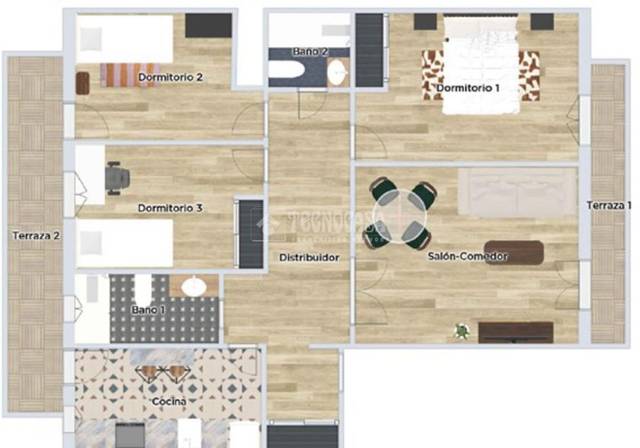 Piso en Venta en Moscardó