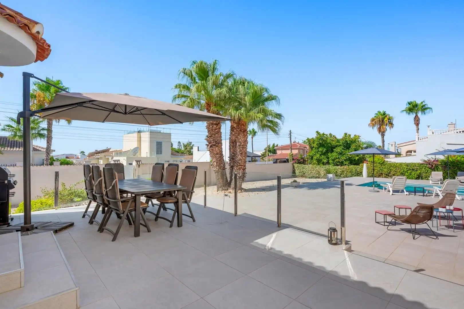 Terrassa de Casa o xalet en venda en Rojales amb Aire condicionat, Calefacció i Jardí privat