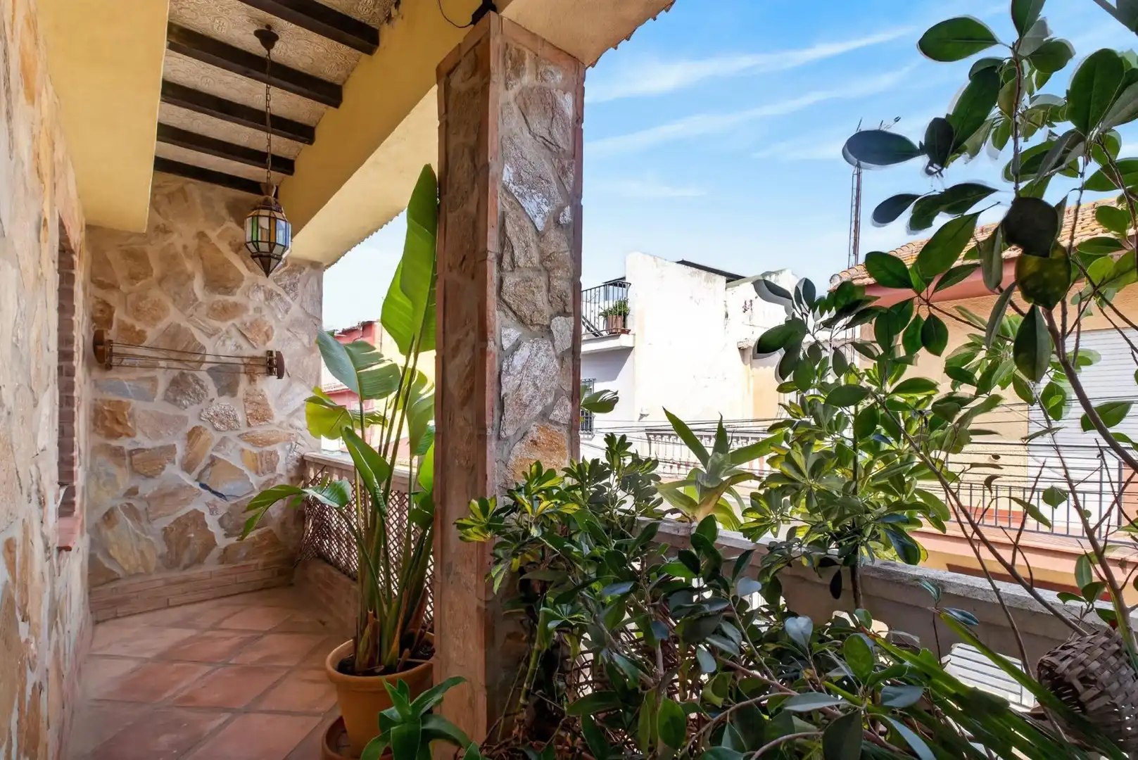 Balcony of Houses for sale in Málaga  with Air Conditioner, Heating and Private garden