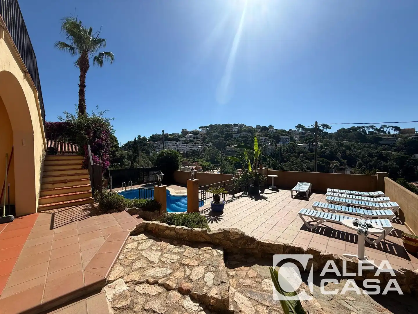 Exterior view of Houses for sale in Lloret de Mar  with Heating, Terrace and Storage room