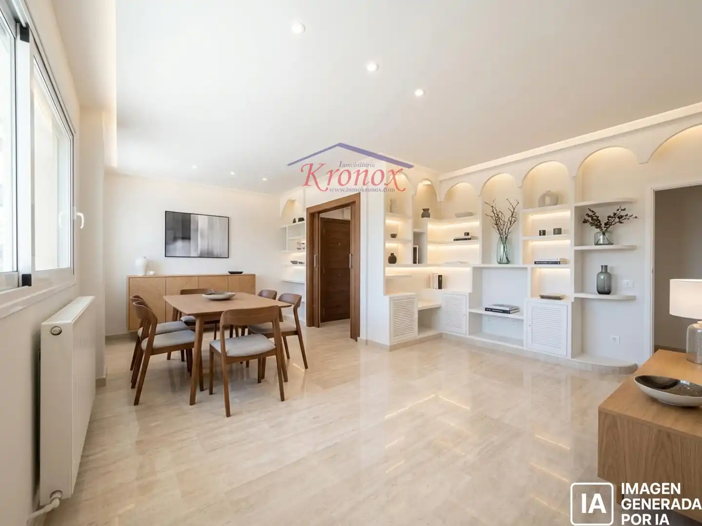 Comedor de Piso en venta en Madrid con Calefacción, Trastero y Amueblado