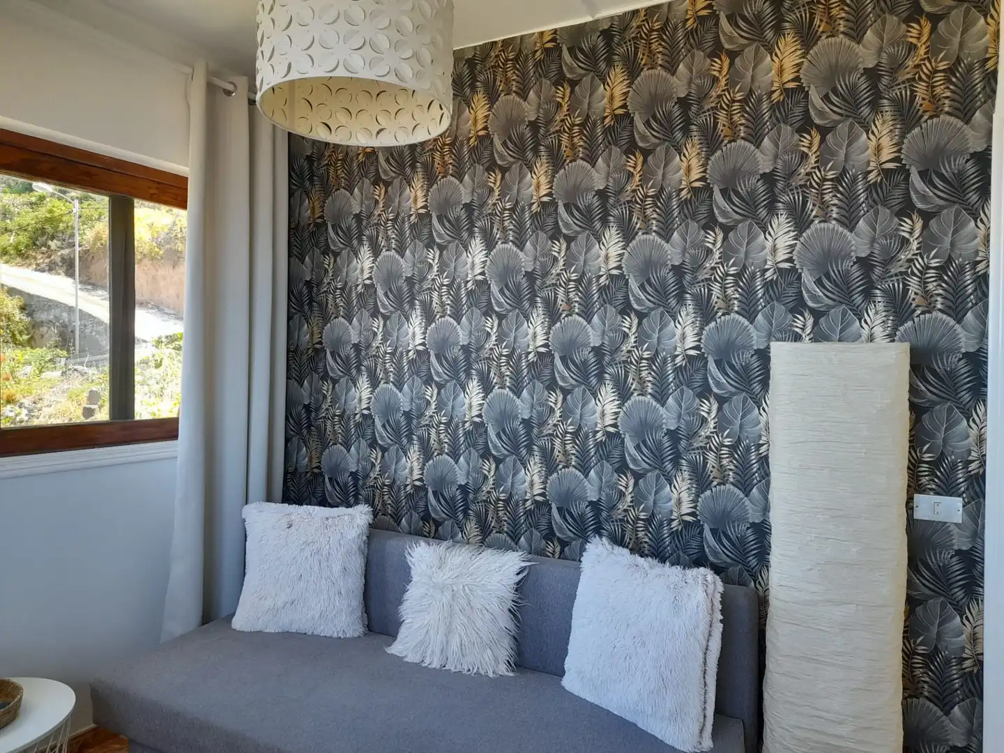 Sala de estar de Dúplex en venta en San Juan de la Rambla con Terraza y Amueblado