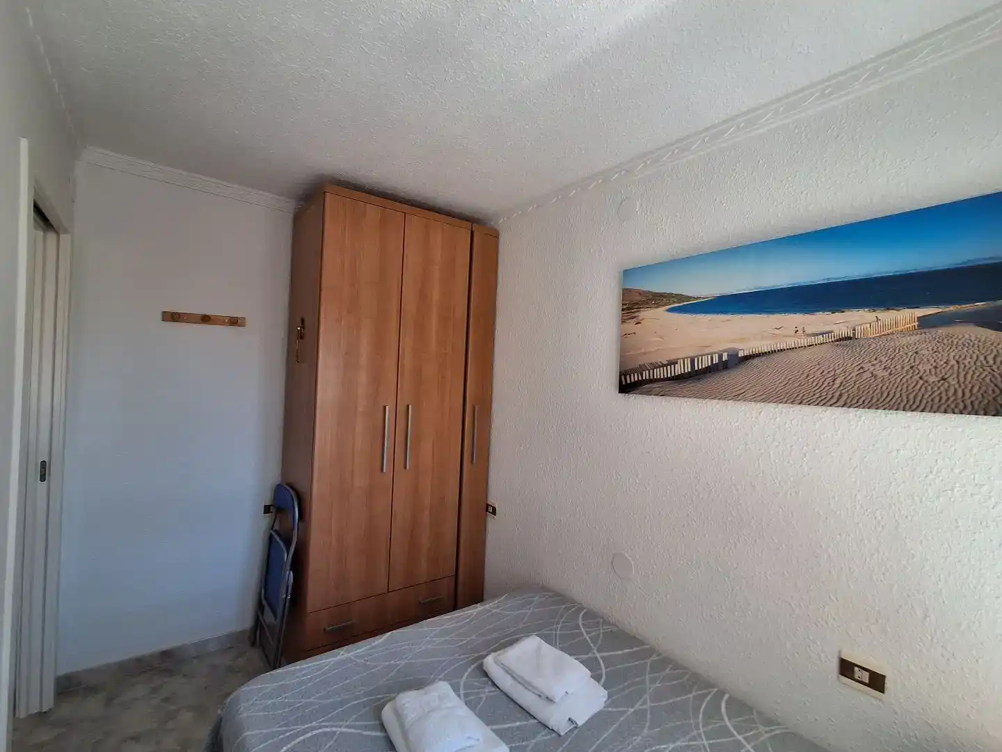 Bedroom of Flat for rent in Torrox  with Air Conditioner, Swimming Pool and Furnished