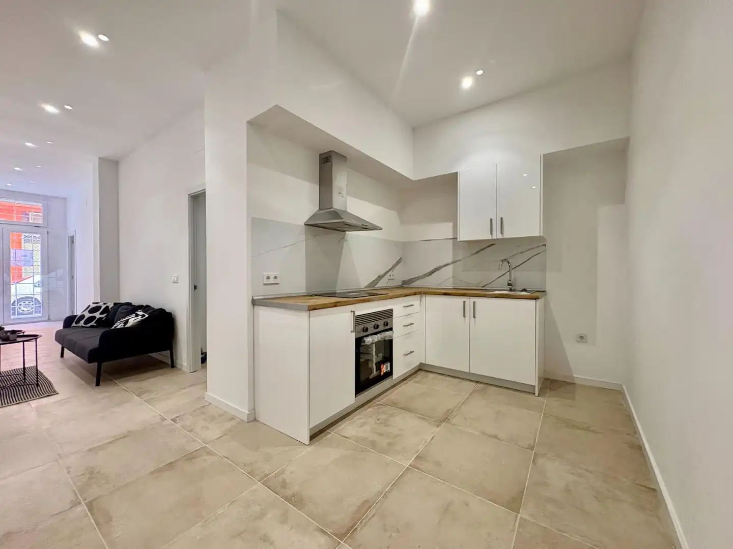 Cocina de Apartamento en venta en Cruz de Humilladero