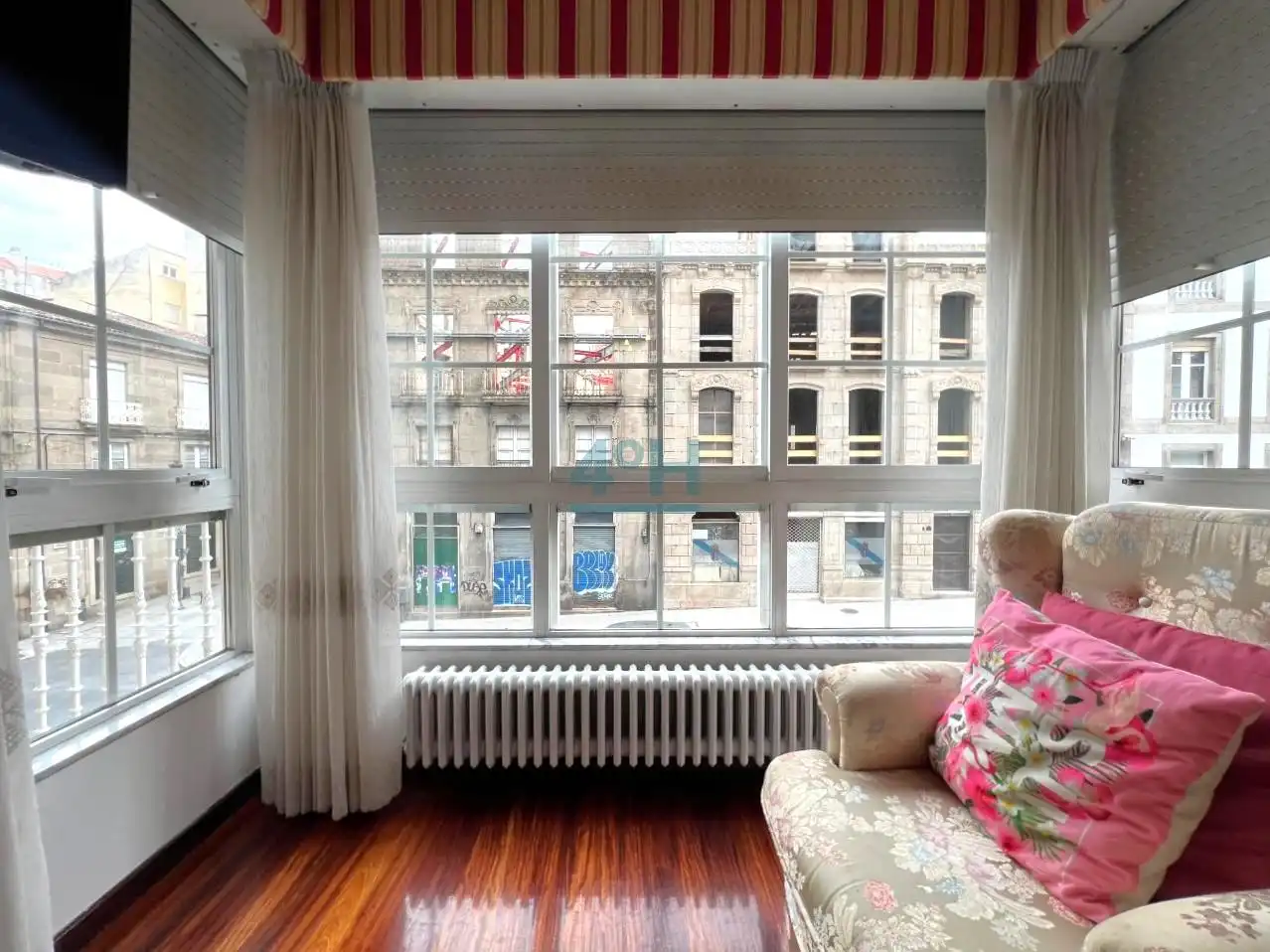 Bedroom of Flat for sale in Ourense Capital   with Heating, Parquet flooring and Storage room