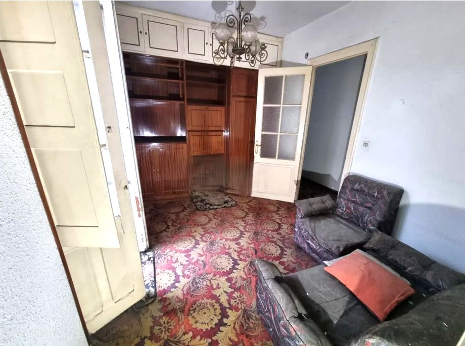 Sala de estar de Piso en venta en Portugalete con Amueblado