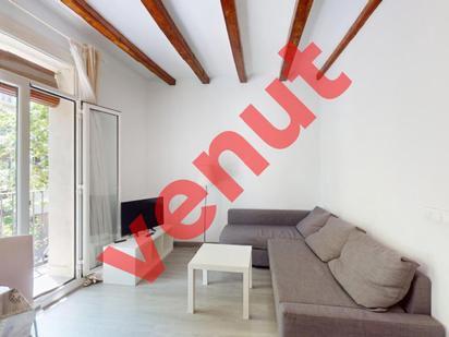 Exterior view of Flat for sale in  Barcelona Capital  with Air Conditioner, Terrace and Balcony