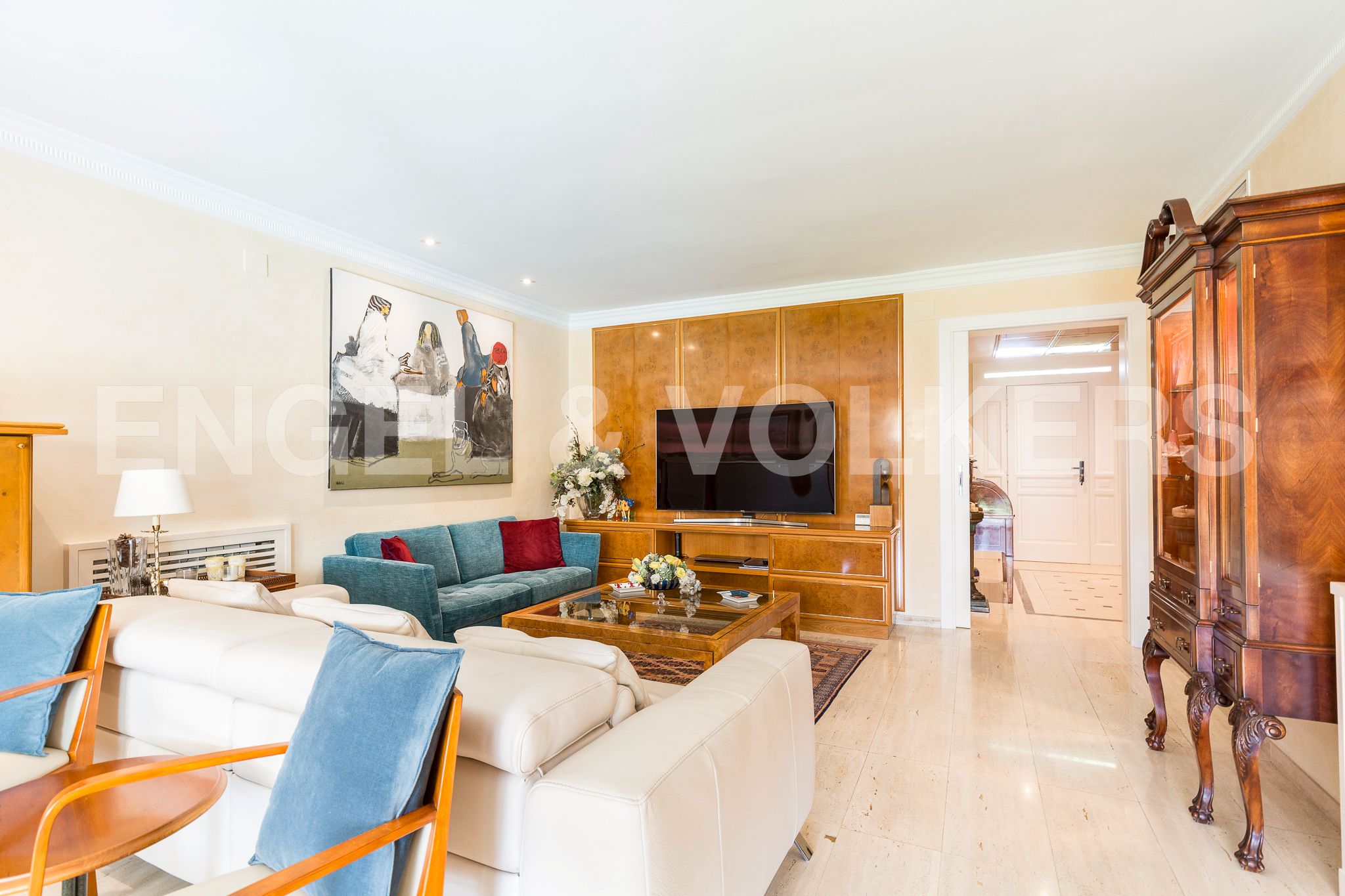 Sala de estar de Casa o chalet en venta en Pallejà con Aire acondicionado, Calefacción y Jardín privado