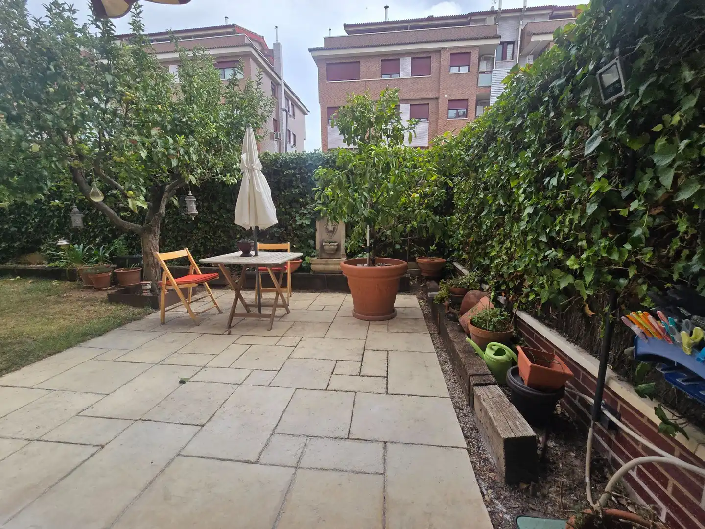 Terrassa de Apartament en venda en Villamediana de Iregua amb Calefacció, Jardí privat i Terrassa