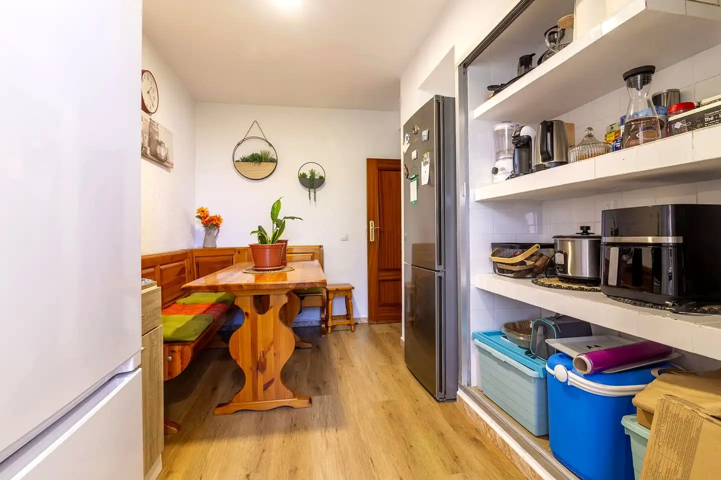 Küche von Wohnung zum Verkauf in Alcorcón mit Heizung und Parkett