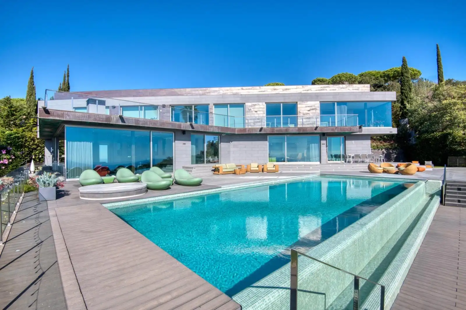 Piscina de Finca rústica en venda en Castell d'Aro, Platja d'Aro i s'Agaró amb Aire condicionat, Calefacció i Traster