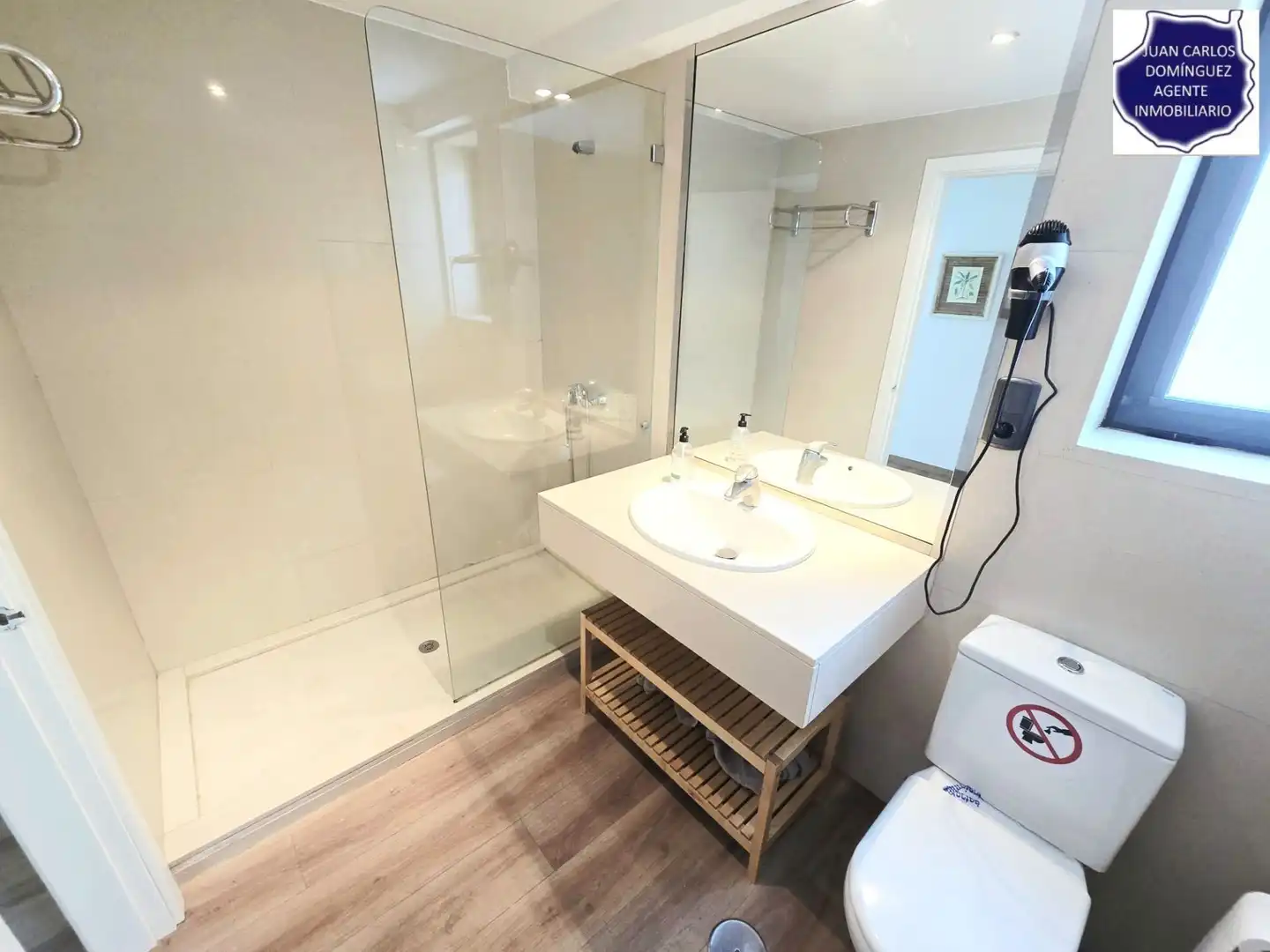 Badezimmer von Haus oder Chalet zum Verkauf in San Bartolomé de Tirajana mit Klimaanlage, Privatgarten und Terrasse