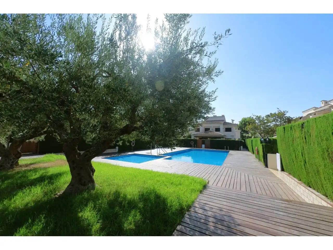 Swimming pool of Detached homes for rent in Mont-roig del Camp  with Air Conditioner, Terrace and Furnished