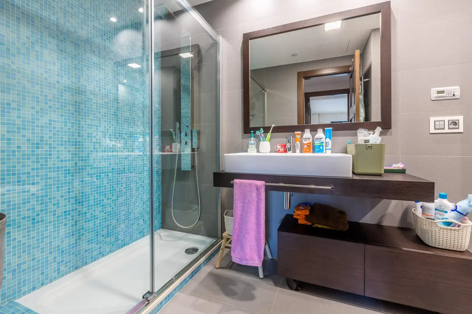 Baño de Piso en venta en A Coruña Capital  con Calefacción, Jardín privado y Trastero