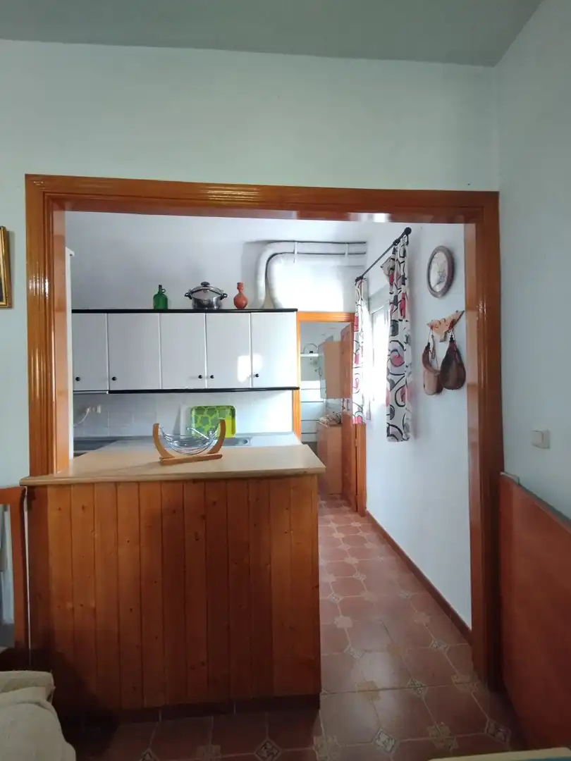 Cocina de Casa o chalet en venta en Valverde de Mérida con Trastero, Piscina y Amueblado