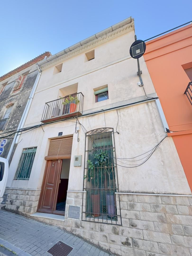 Vista exterior de Casa adosada en venda en Ondara amb Traster