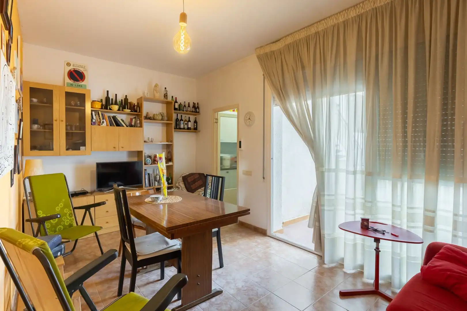 Comedor de Piso en venta en Badalona con Terraza