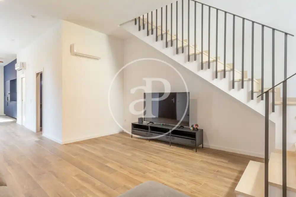 Sala de estar de Casa o chalet de alquiler en Valencia con Aire acondicionado, Calefacción y Terraza