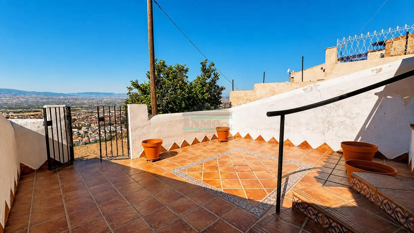 Terraza de Piso de alquiler en Granada con Jardín privado, Terraza y Amueblado