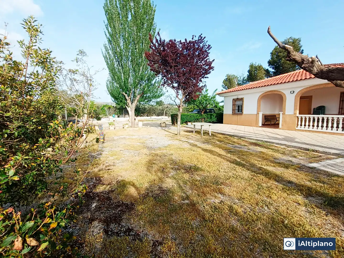 Jardí de Casa o xalet en venda en Baza amb Jardí privat, Piscina i Moblat