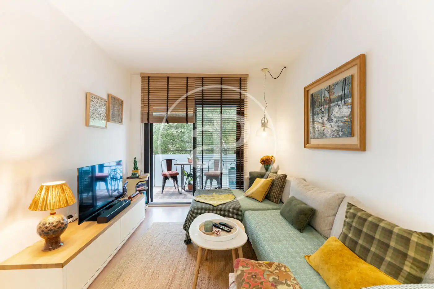 Living room of Flat for sale in  Palma de Mallorca  with Air Conditioner, Heating and Terrace