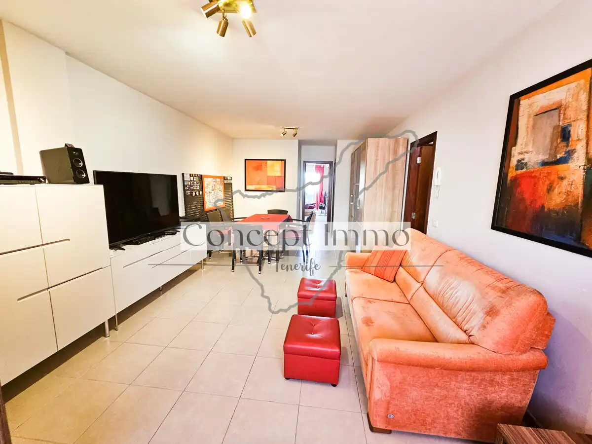Sala de estar de Piso en venta en Arona con Aire acondicionado, Terraza y Trastero