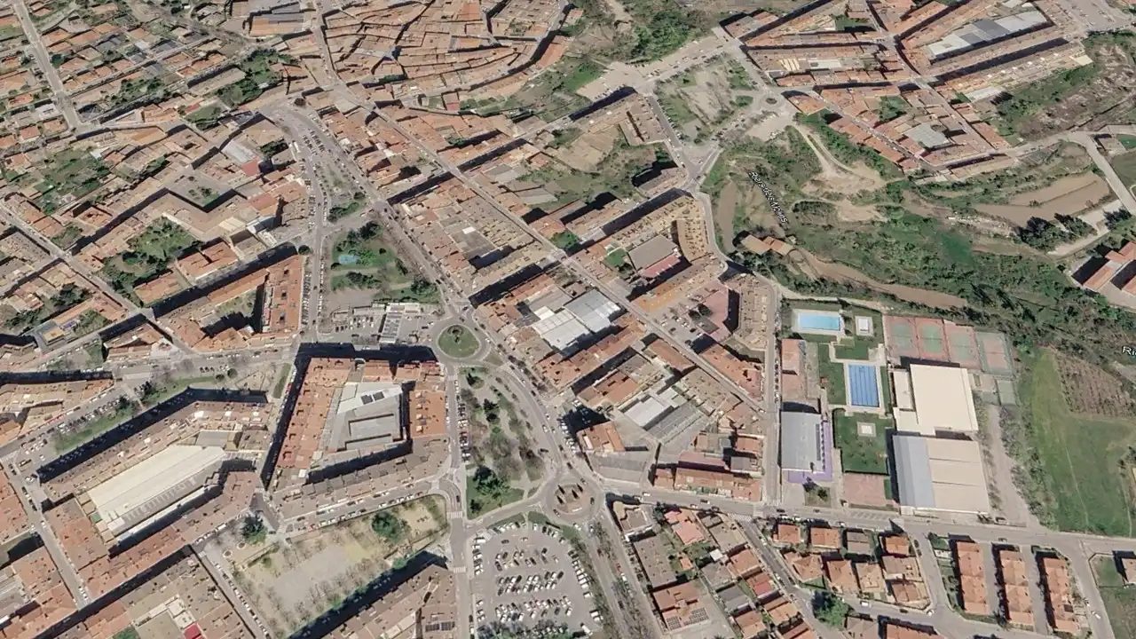 Vista exterior de Oficina en venta en Berga