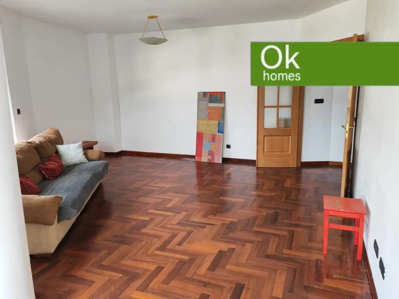 Living room of Flat for sale in Baralla  with Heating, Parquet flooring and Storage room