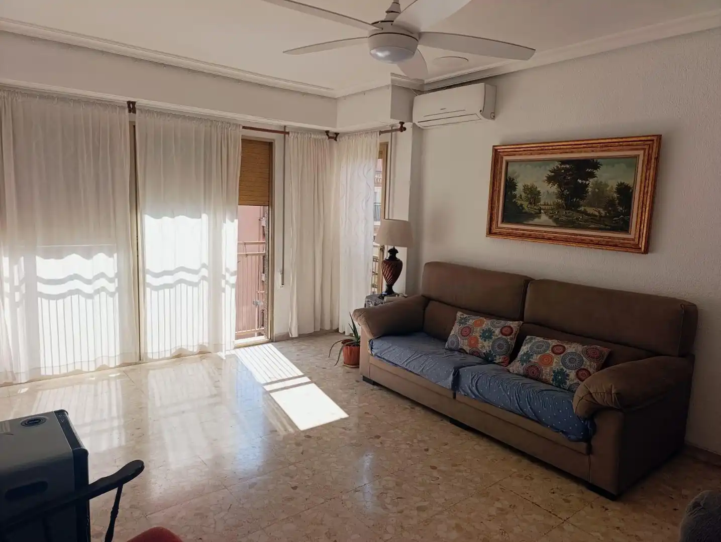 Sala d'estar de Pis en venda en Elche / Elx amb Aire condicionat